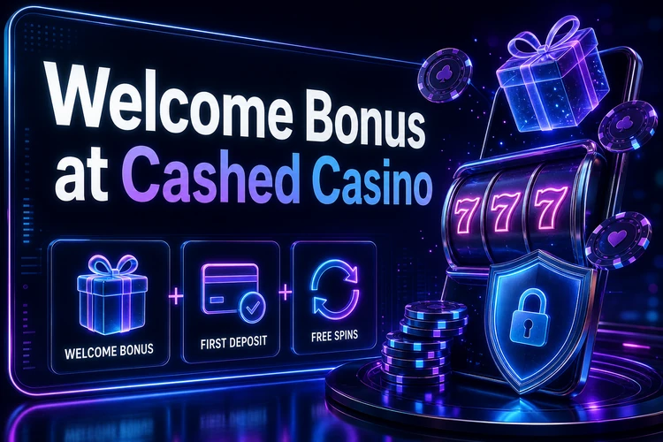 Welcome Bonus at Cashed Casino